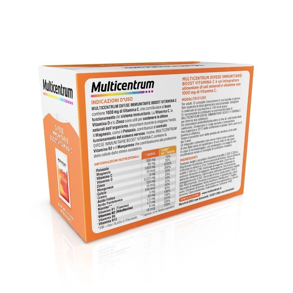 MULTICENTRUM Multicentrum Défenses Imm 14 sachets Système immunitaire