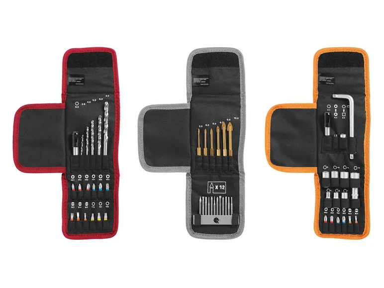 Acessórios PARKSIDE® Perçage, 18 peças