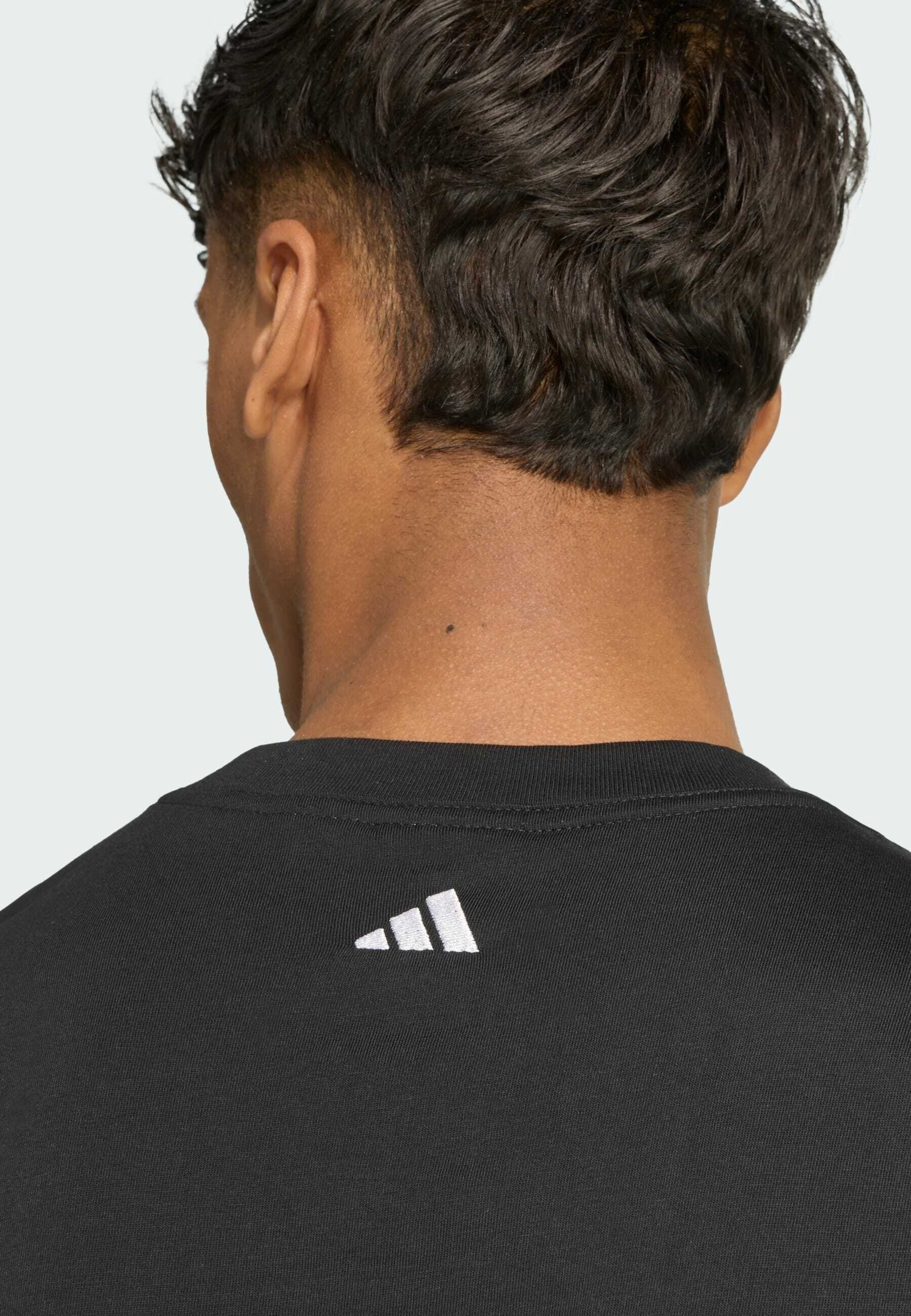 adidas Sportswear M FN T - Koszulka sportowa - czarna