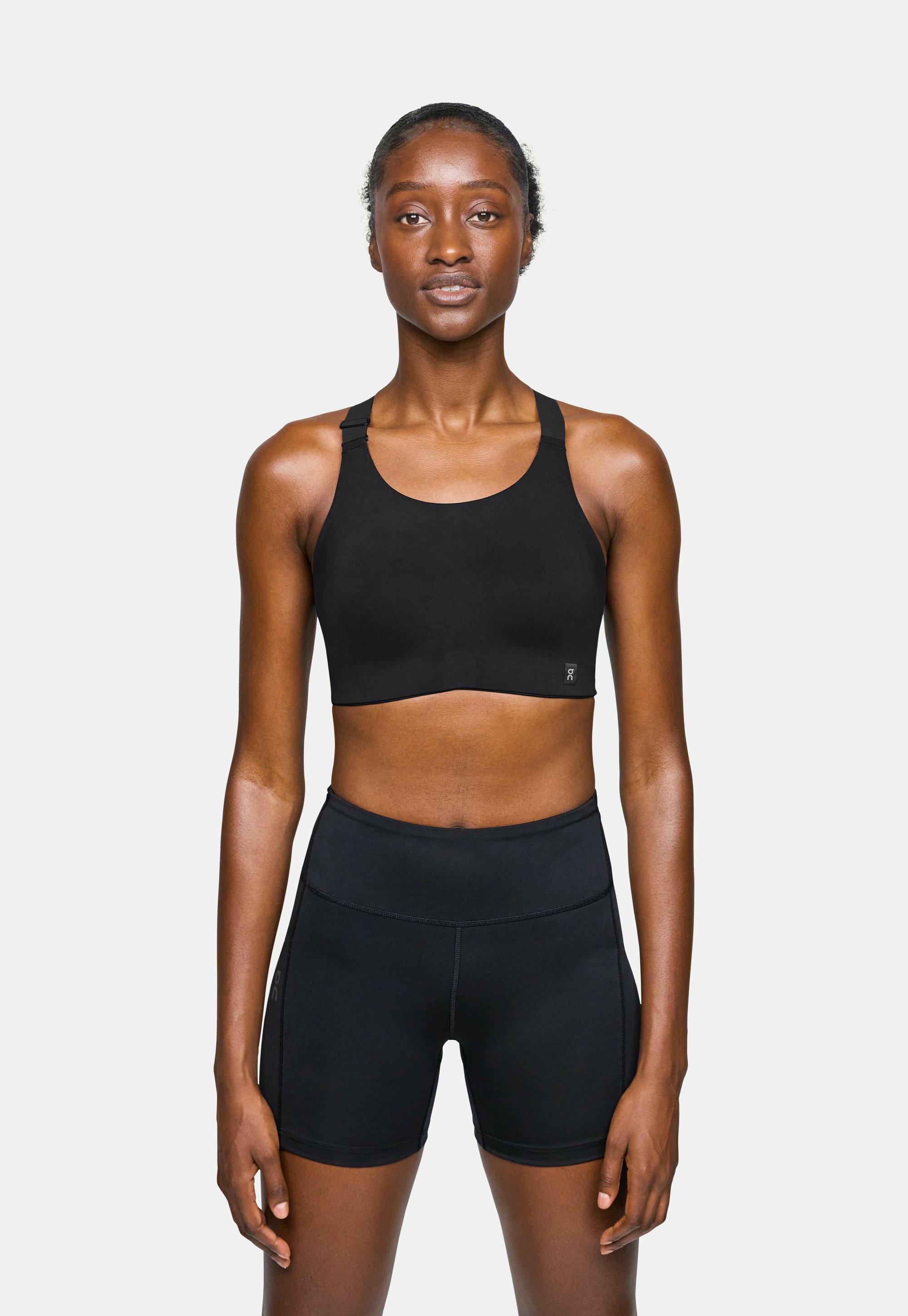 På ENDURANCE - Sports-BH med høy støtte - jet black