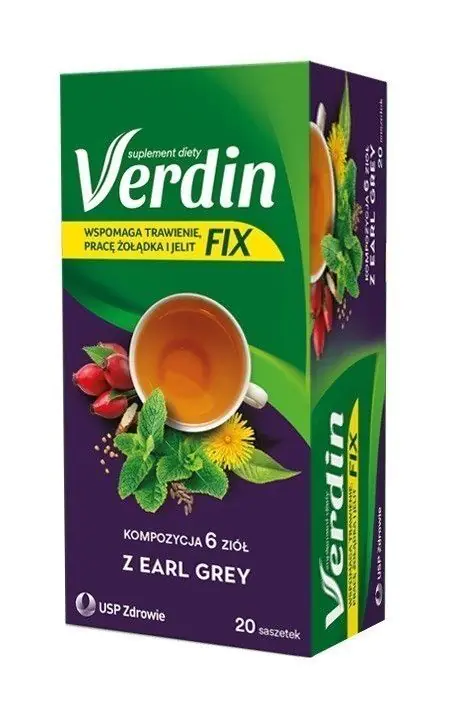Verdin Fix z Earl Grey, Zioła w saszetkach