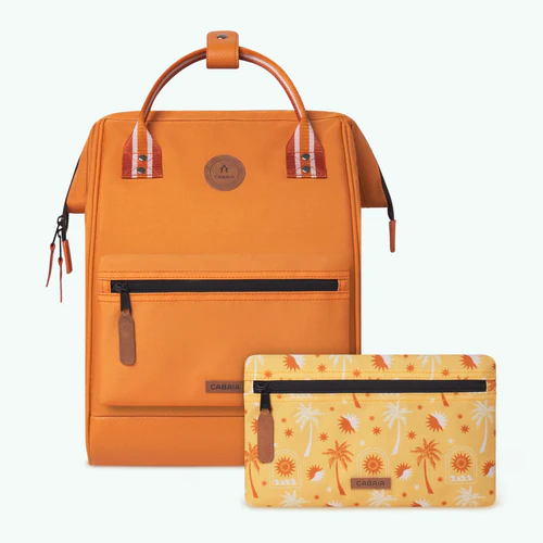 Cabaia Adventurer Medium Johannesburg orangefarbener Rucksack