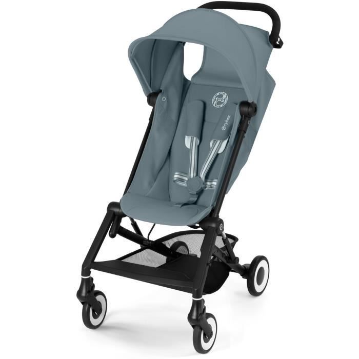 Silla de paseo ultracompacta CYBEX Agis - De 5 a 22 kg (6 meses - 4 años) - Silla de paseo ligera de 6,3 kg - Compatible con aviones - Azul tormenta