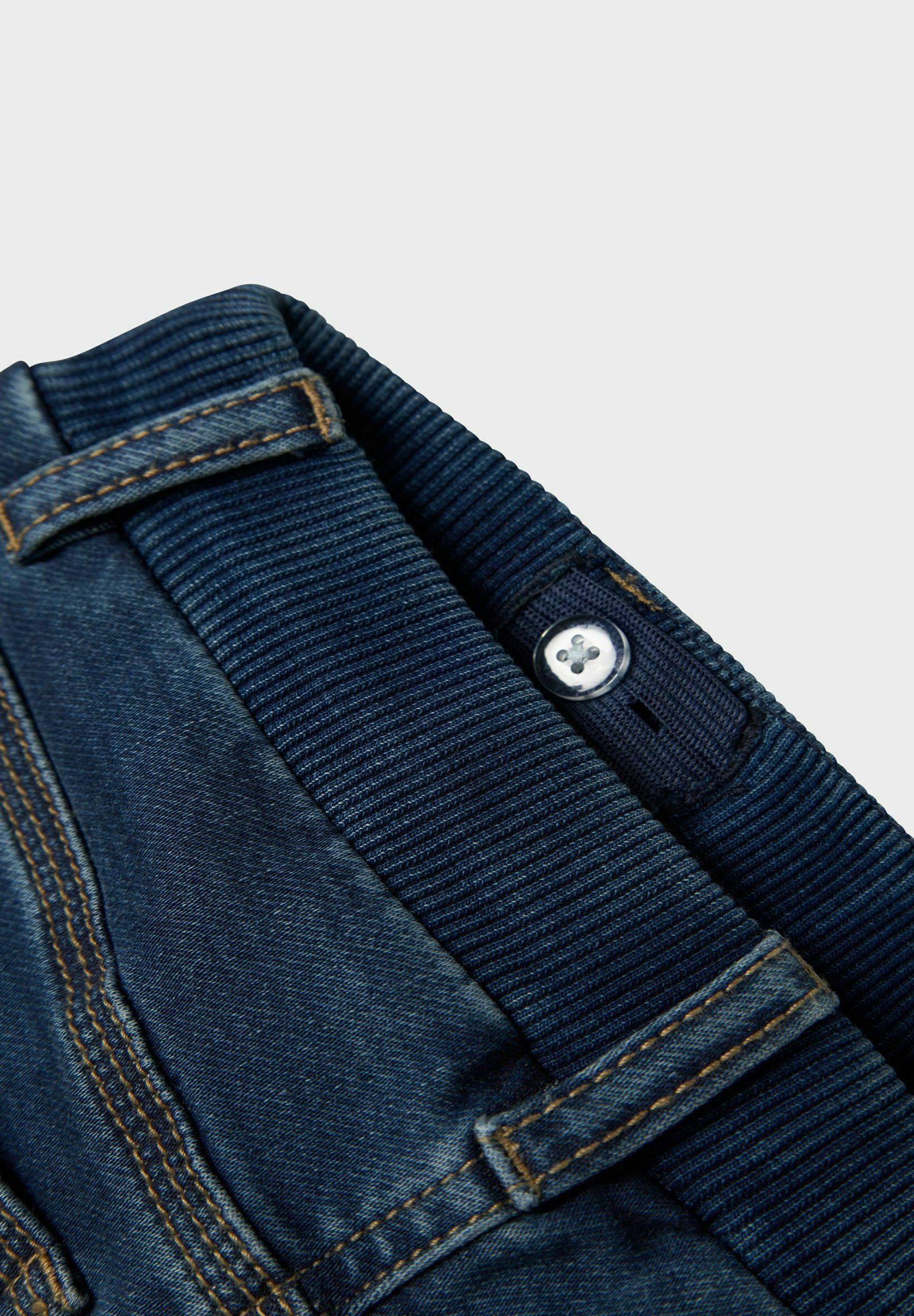Džíny Name it Tapered Fit - tmavě modrá denimová