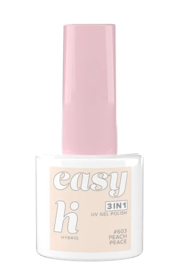 Hi Hybrid Easy 3w1 Lakier hybrydowy 603 Peach Peace