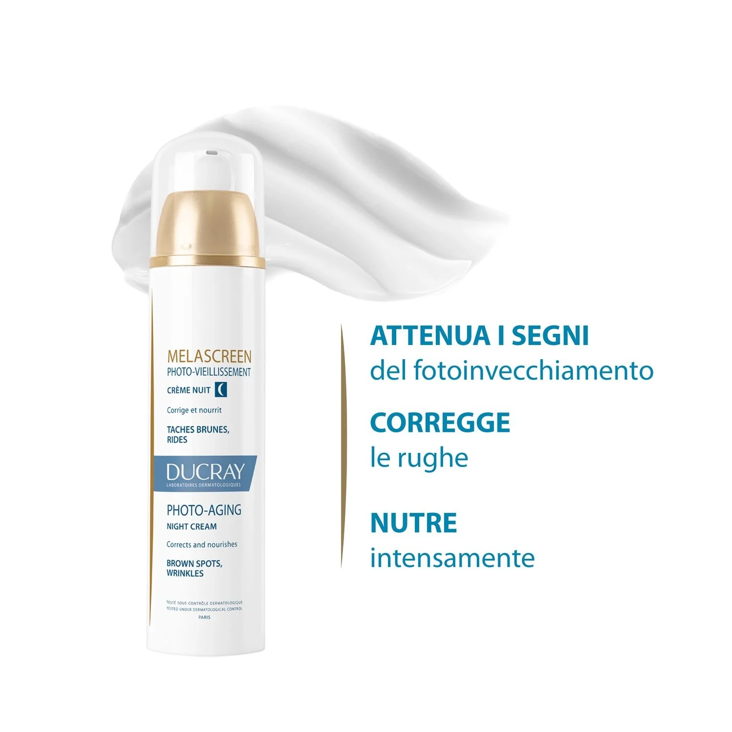 Melascreen Fotoinvecchiamento Crema notte - Tratt.notte antimacchie