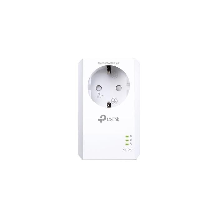 CPL - TP-Link - TL-PA7017P - 1000 Mbps - 1 Port Ethernet Gigabit - Prise Intégrée