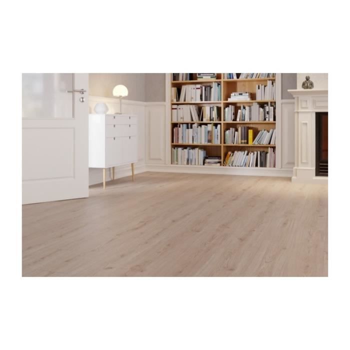 Laminaatvloer - KRONOTEX - Advanced Grey Oak D3126 - 8 mm - Kliksysteem - Mat - 4 afgeschuinde randen
