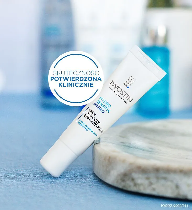Iwostin Hydro Sensitia PreBIOKrem pod oczy z Prebiotykami