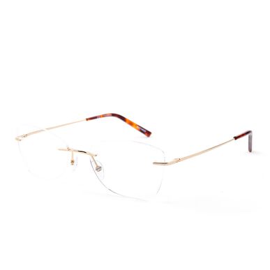 Montura de gafas de titanio puro dorado 03 Titanio puro