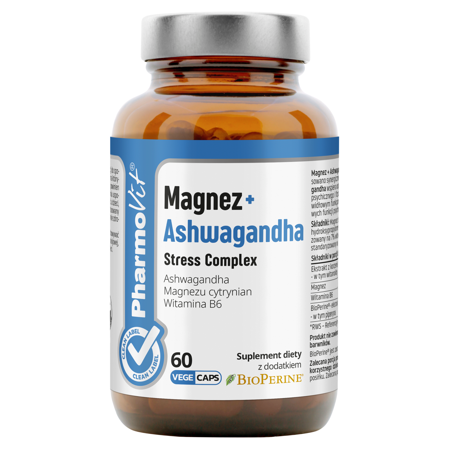 Pharmovit Magnezij + Ašvaganda Stres