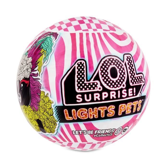 LOL Surprise! - MGA Entertainment - Lights Pets - Mini Surprise Doll - Light Effects - Ages 6-12