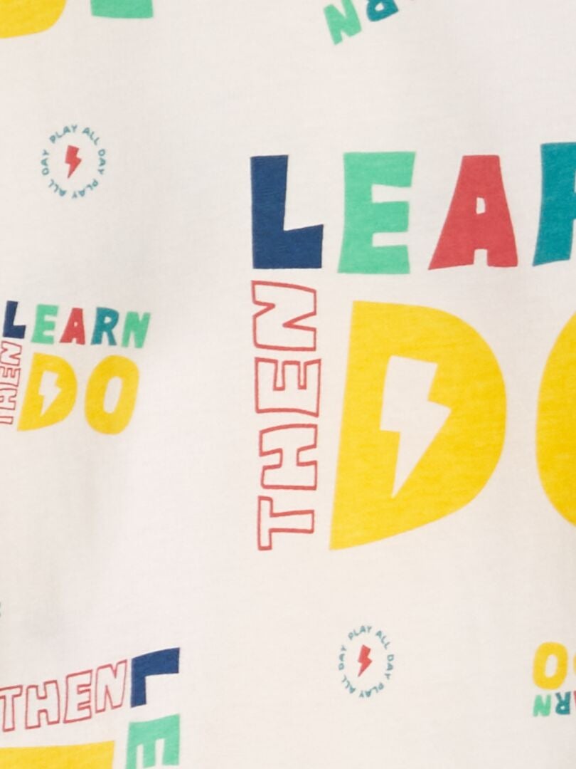 Koszulka z nadrukiem - BIAŁA