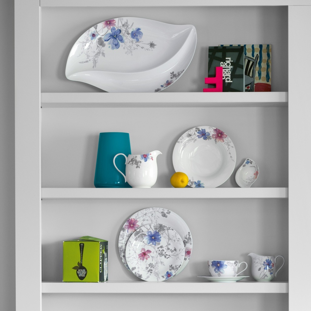 Villeroy & Boch Milchkännchen, 6-teilig, Mariefleur Gris Basic – 1 Stück