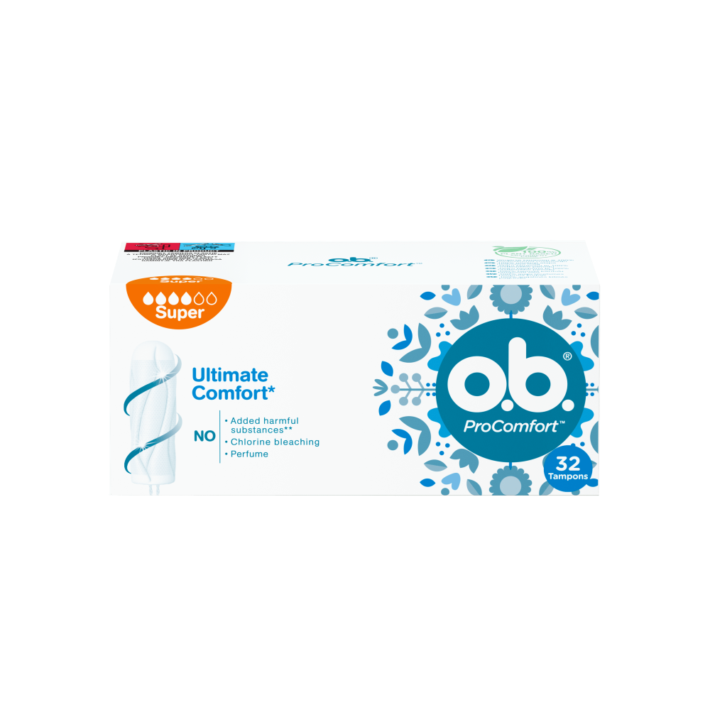 Hygieniska tamponger för obstetrik, 32 st. ProComfort Super