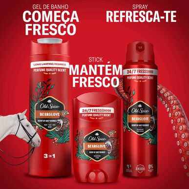 Old Spice Bearglove -tuoksuinen deodoranttipuikko miehille, 50 ml 50 ml