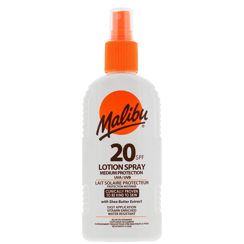 Spray solare 200 ml SPF20 Malibu