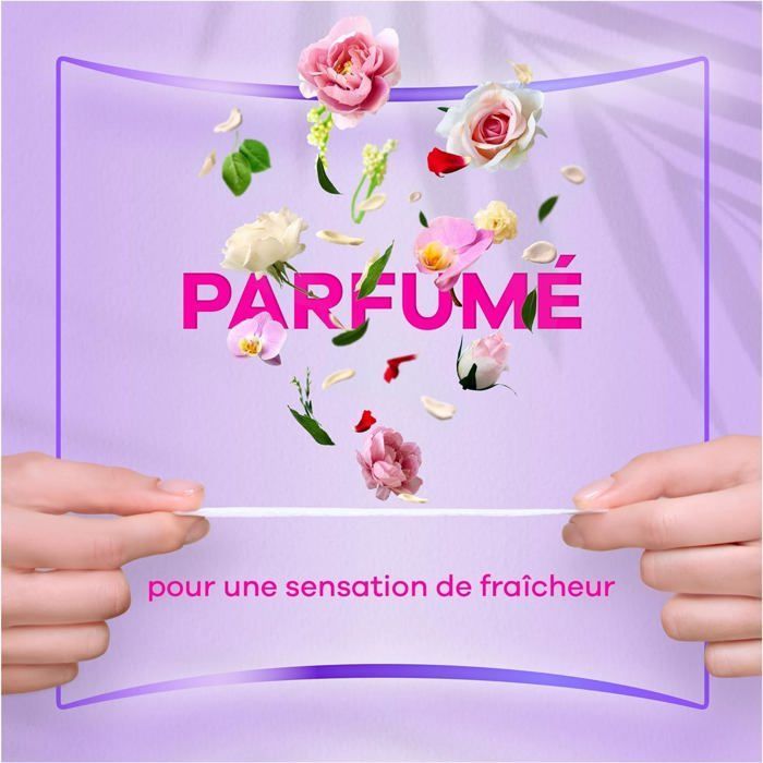Daily Fresh Protège-Slips Normal 10x30 Unités,Avec un parfum frais,Pour ne sentir rien d’autre que fraîcheur et protection