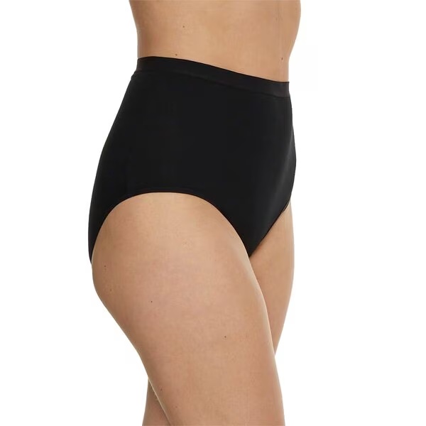 Ženske hlačke Kruidvat Cotton Stretch Maxi<br>črne, velikost M, 2 kosa