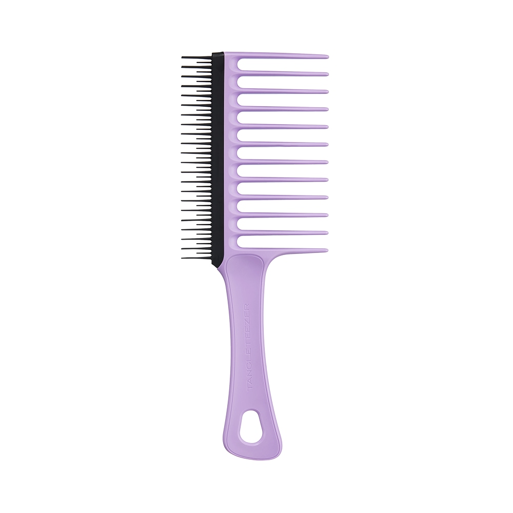 Tangle Teezer kam met brede tanden – Lila-Zwart – 1 stuk