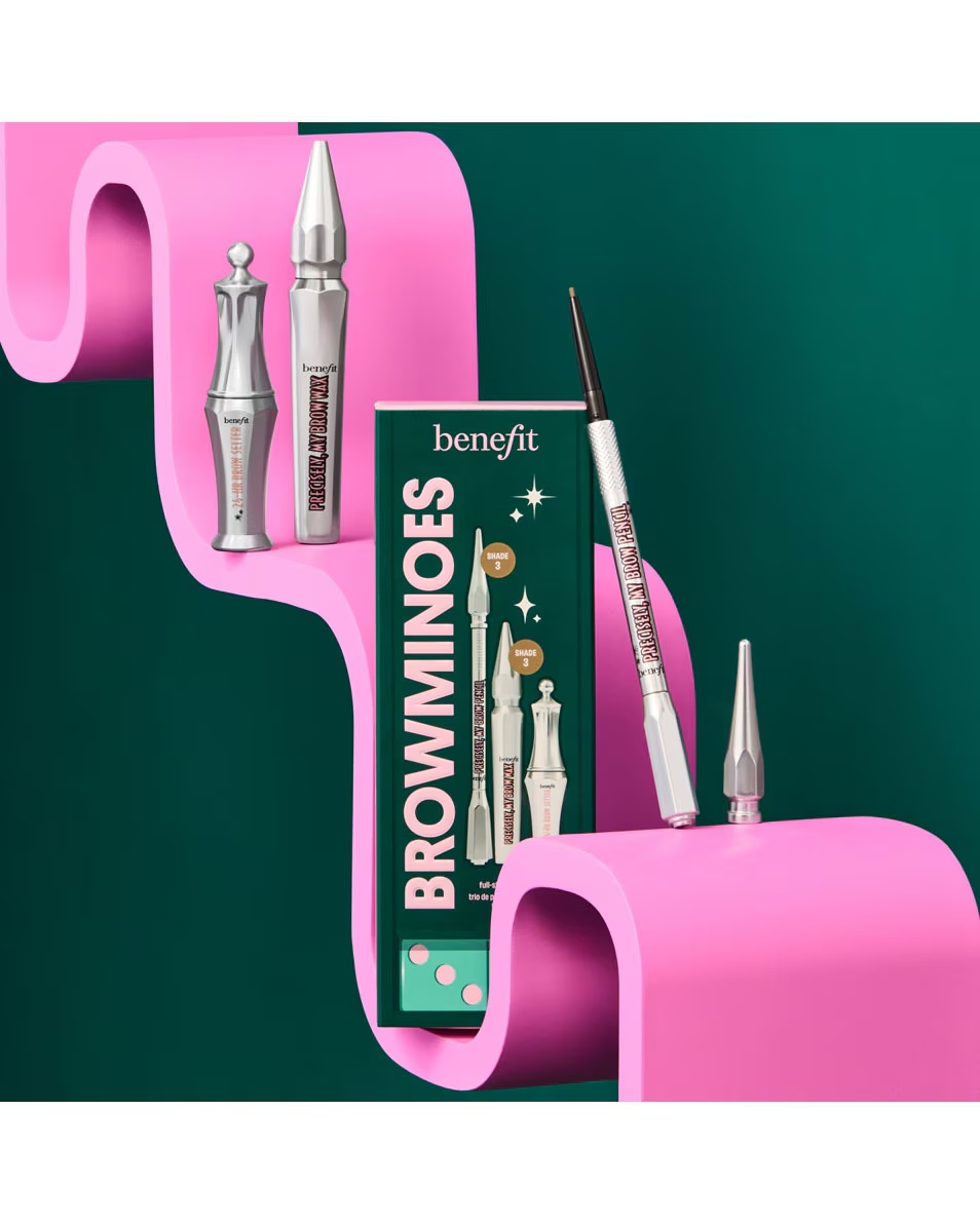 BENEFIT COSMETICS Χριστουγεννιάτικη συλλογή Browminoes - Σετ μακιγιάζ για τα Χριστούγεννα