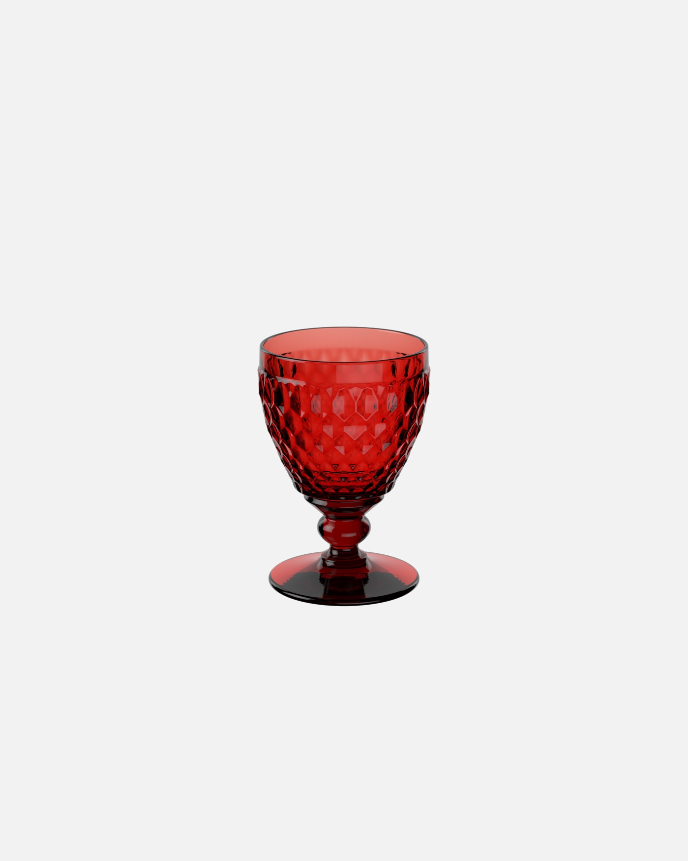 Verre à vin blanc Villeroy & Boch, teinté rouge (couleur Boston) - 1 pièce