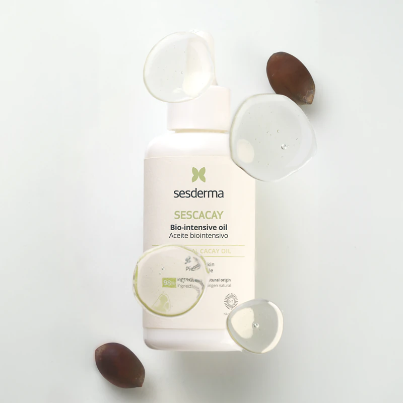 Óleo Bio-Intensivo Sesderma SESCACAY, óleo regenerador para cicatrizes e estrias.