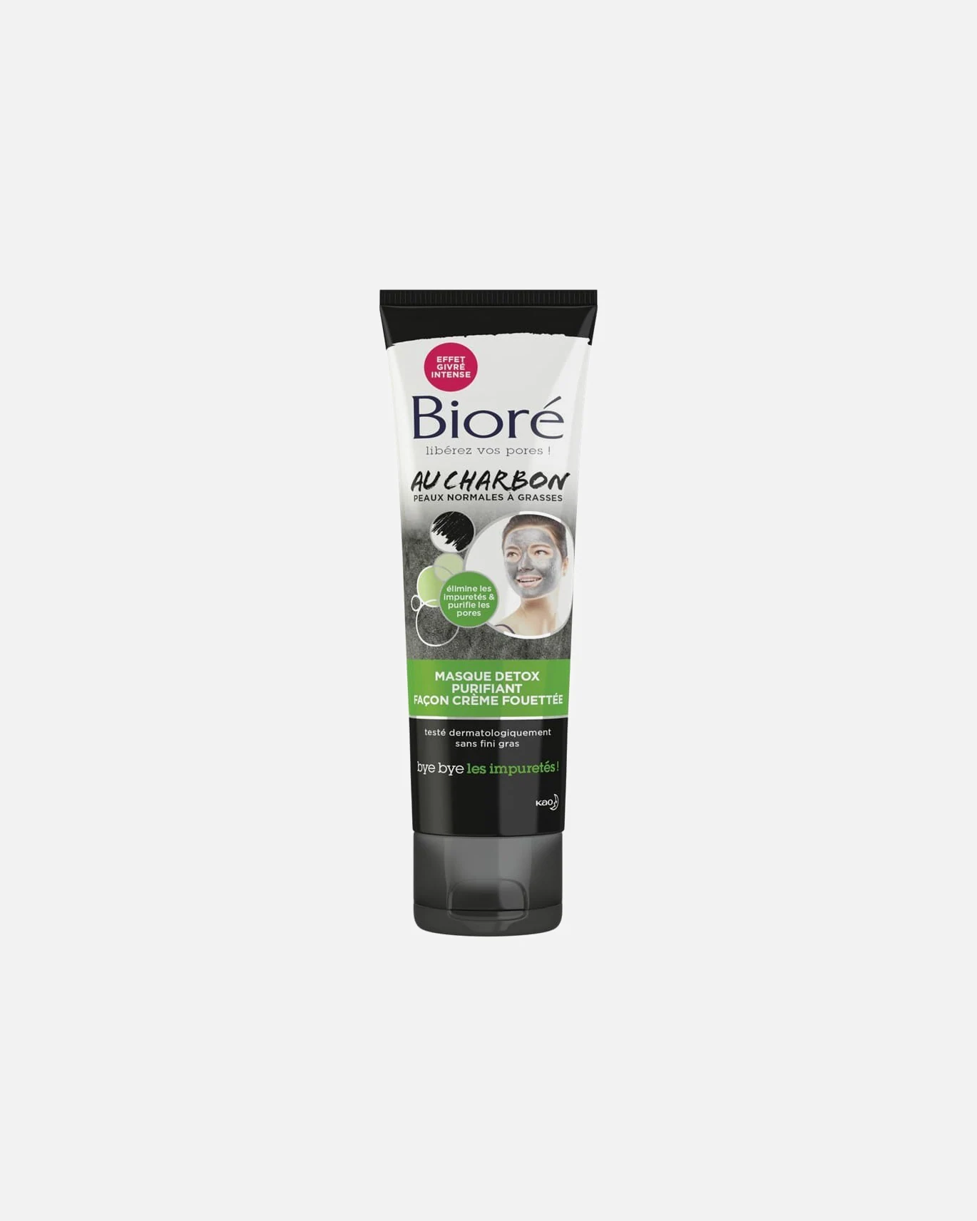 Bioré Masque Detox Purifiant Façon Crème Fouettée Sebum Control