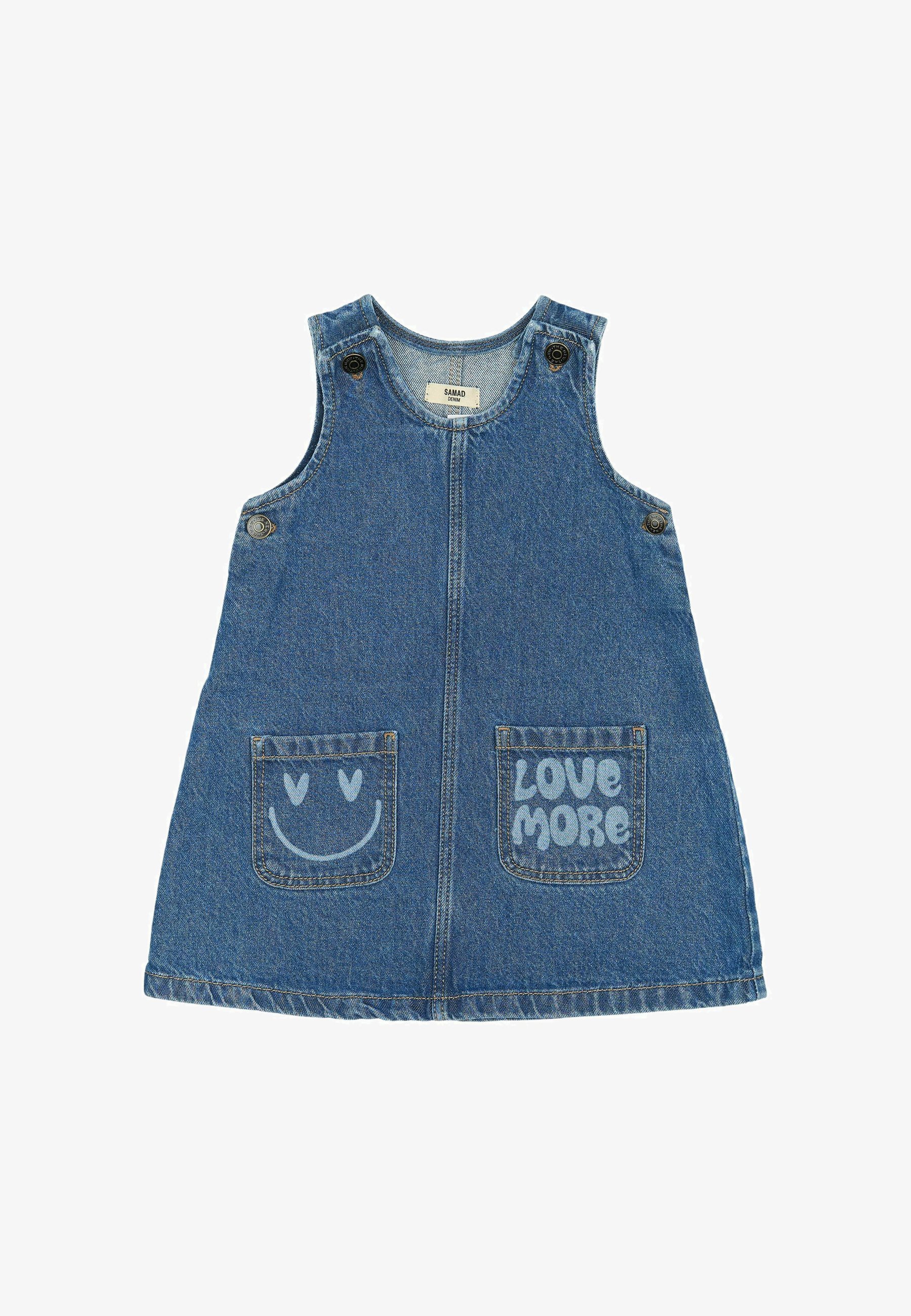 The New Siblings PIDA - Dongerikjole - medium blue denim
