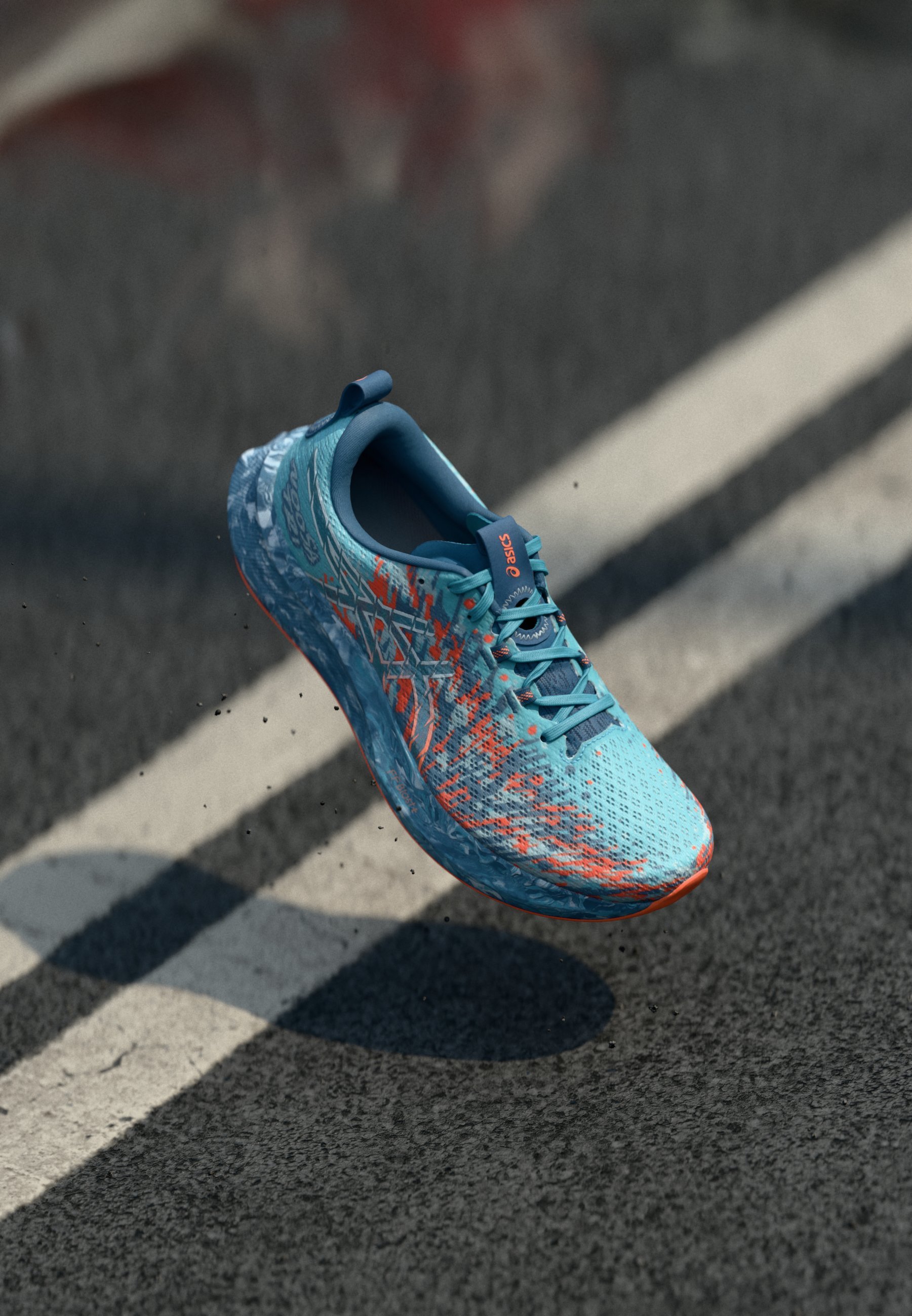 ASICS NOOSA TRI 16 - Hardloopschoenen voor op de weg - stilstaand water/winterse zee