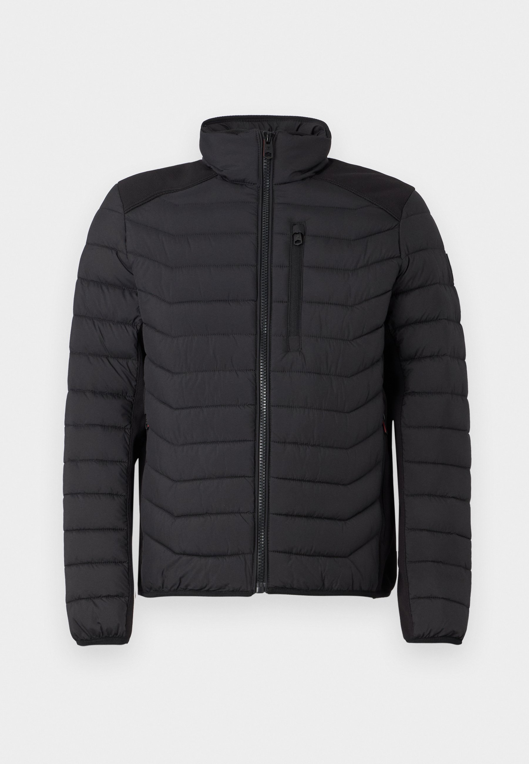 VESTE HYBRIDE TOM TAILOR - Veste légère - noire