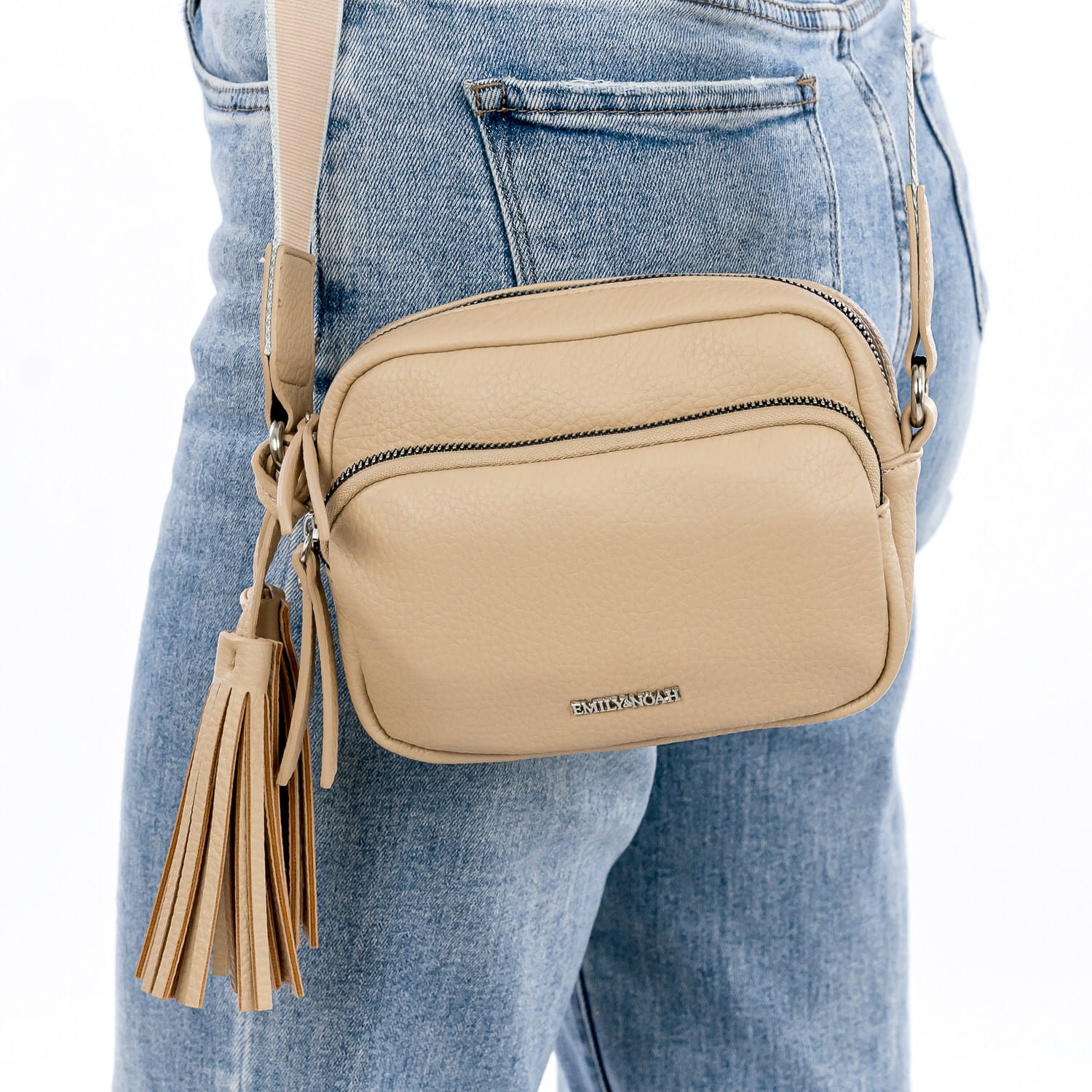 Borsa a tracolla EMILY & NOAH E&N Belli - Cammello