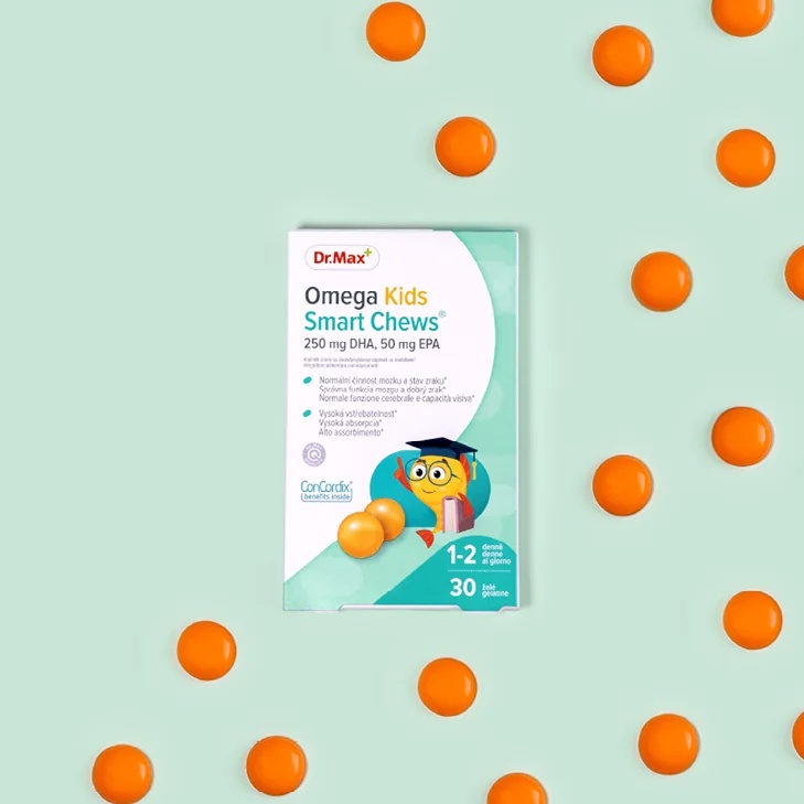 Dr. Max Dr. Max Omega Kids Bonbons à mâcher 30 Gelées