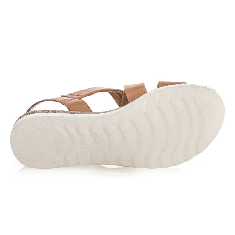 Brune sandaler / sko med åpen tå til dame