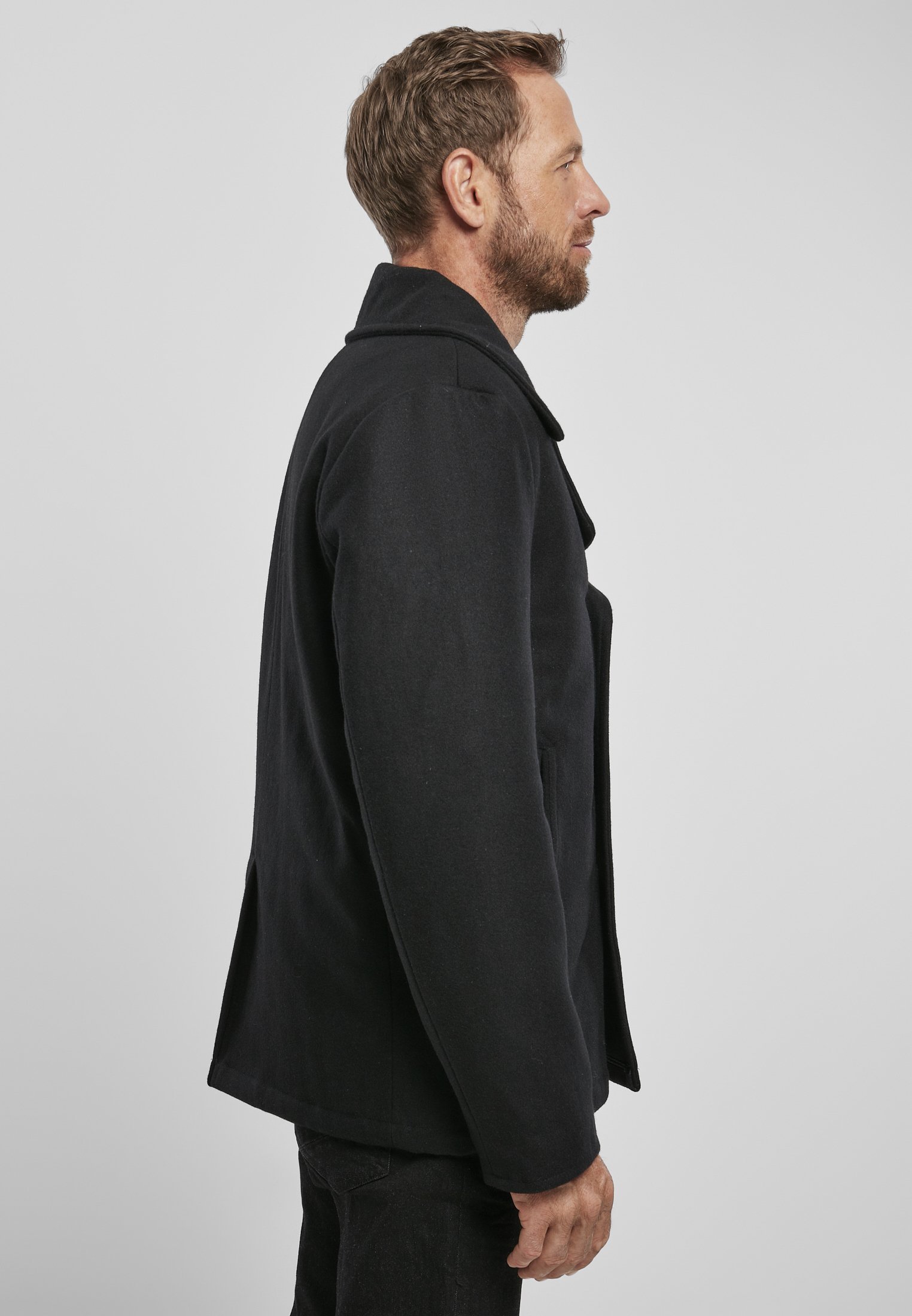 Brandit PEA COAT - Giacca leggera - blu navy