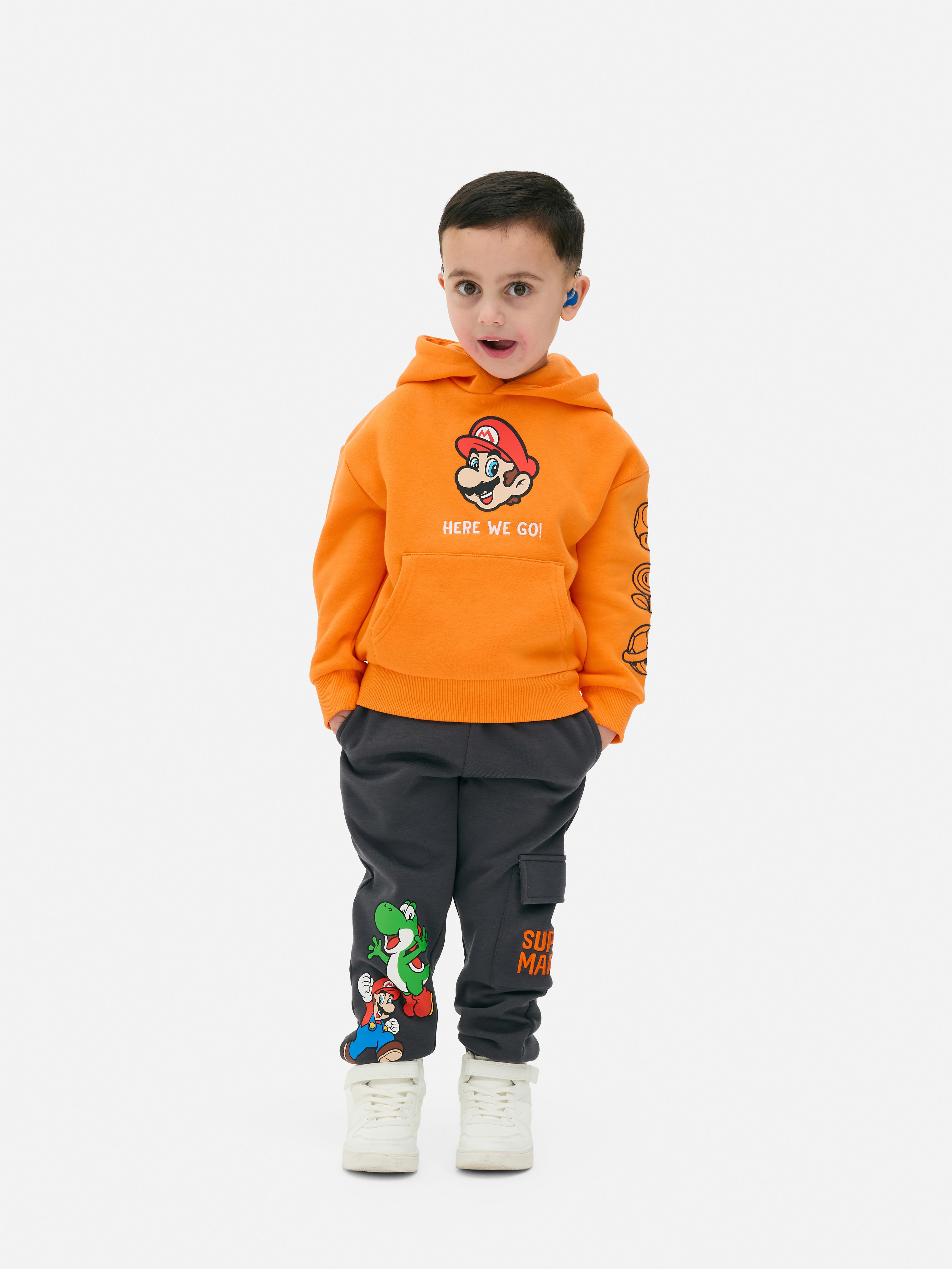 Hanorac cu Mario Fleur - îmbunătățește-ți ținuta micuțului tău cu acest hanorac super cool cu Mario.