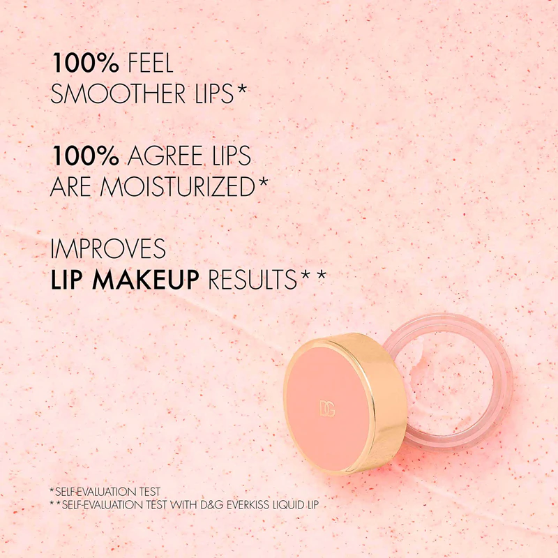 Dolce&Gabbana Fresh Skin Nouri-Lip Berry Scrub é um esfoliante labial hidratante suave.