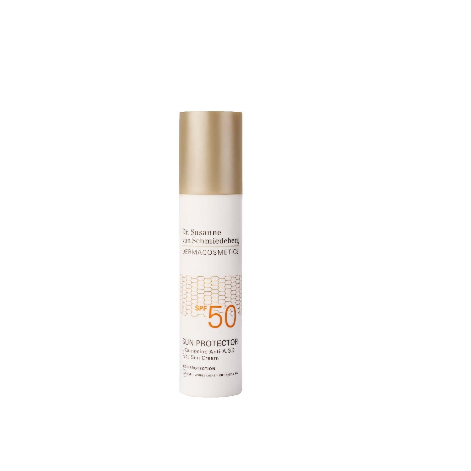 Dr. Susanne von Schmiedeberg Opaľovací krém L-Carnosine Anti-AGE na tvár – 50 ml