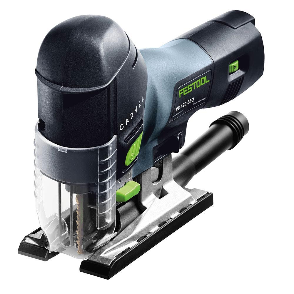 FESTOOL 550 W 120 mm PS 420 CARVEX Stichsäge mit Trommelgriff 576184