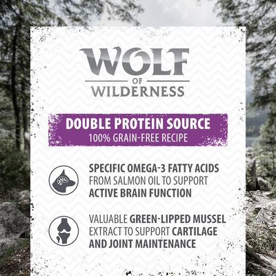 Wolf of Wilderness Senior -koiraruoka 6 x 800 g