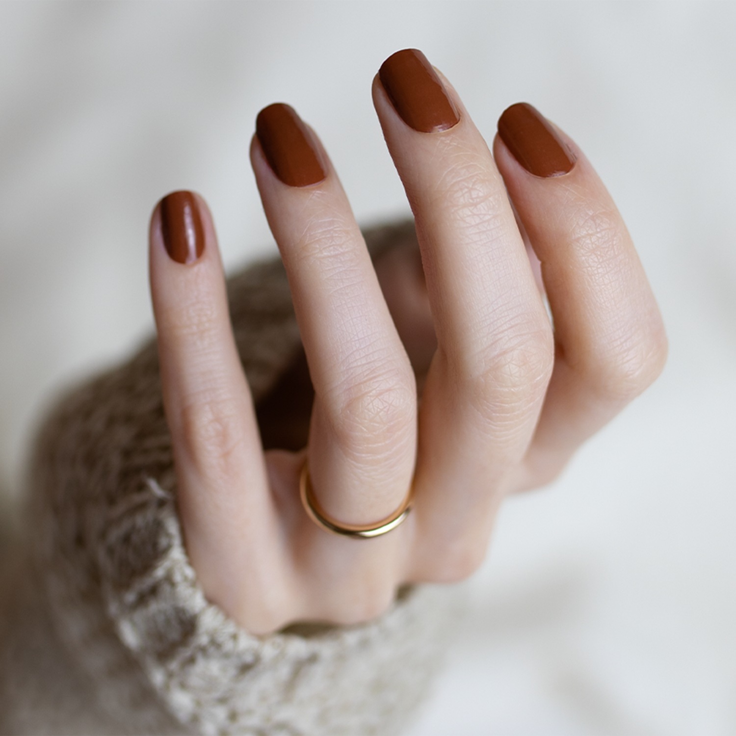 Miss Sophie nagų lakas „Rust Red“ – 24 vnt.