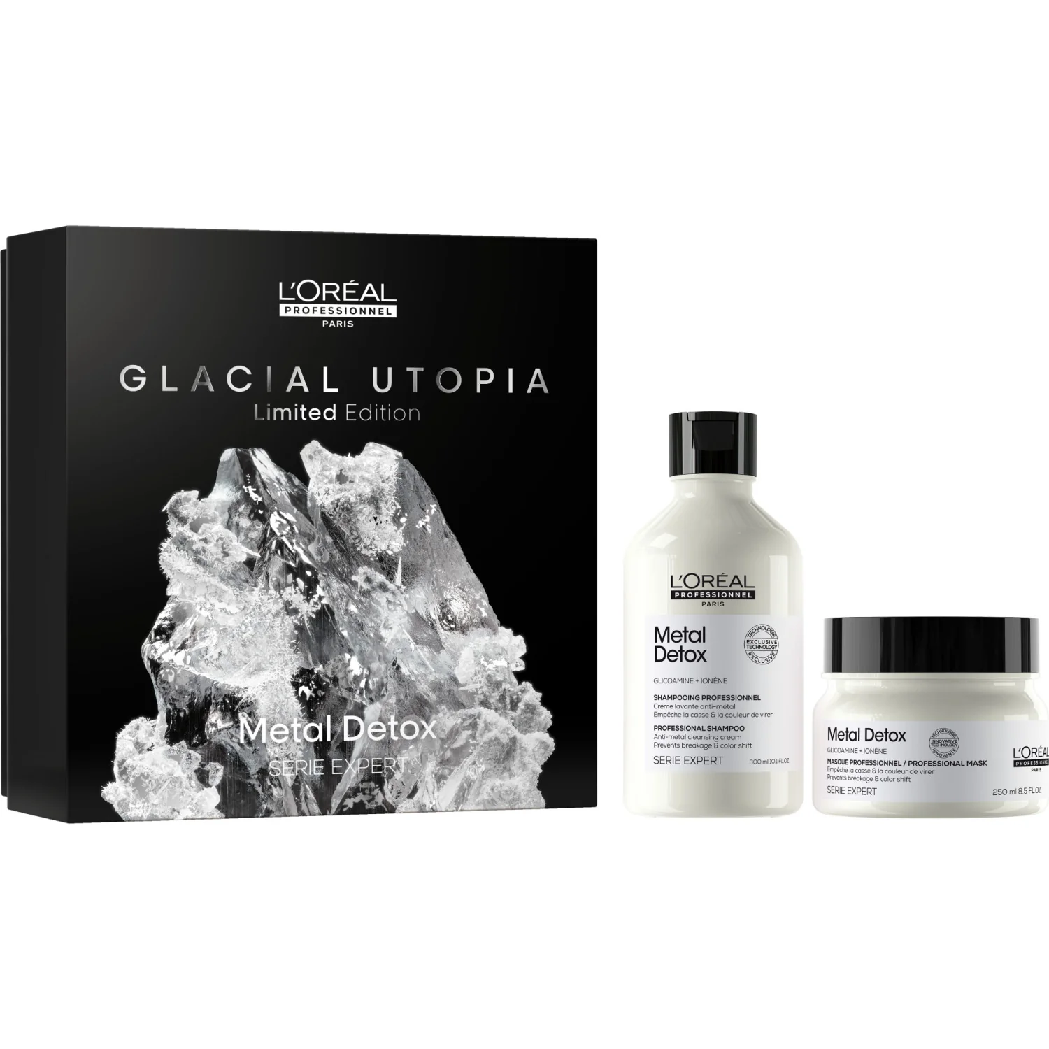 SERIE EXPERT New Cofanetto Metal Detox Duo - Cofanetti per Capelli