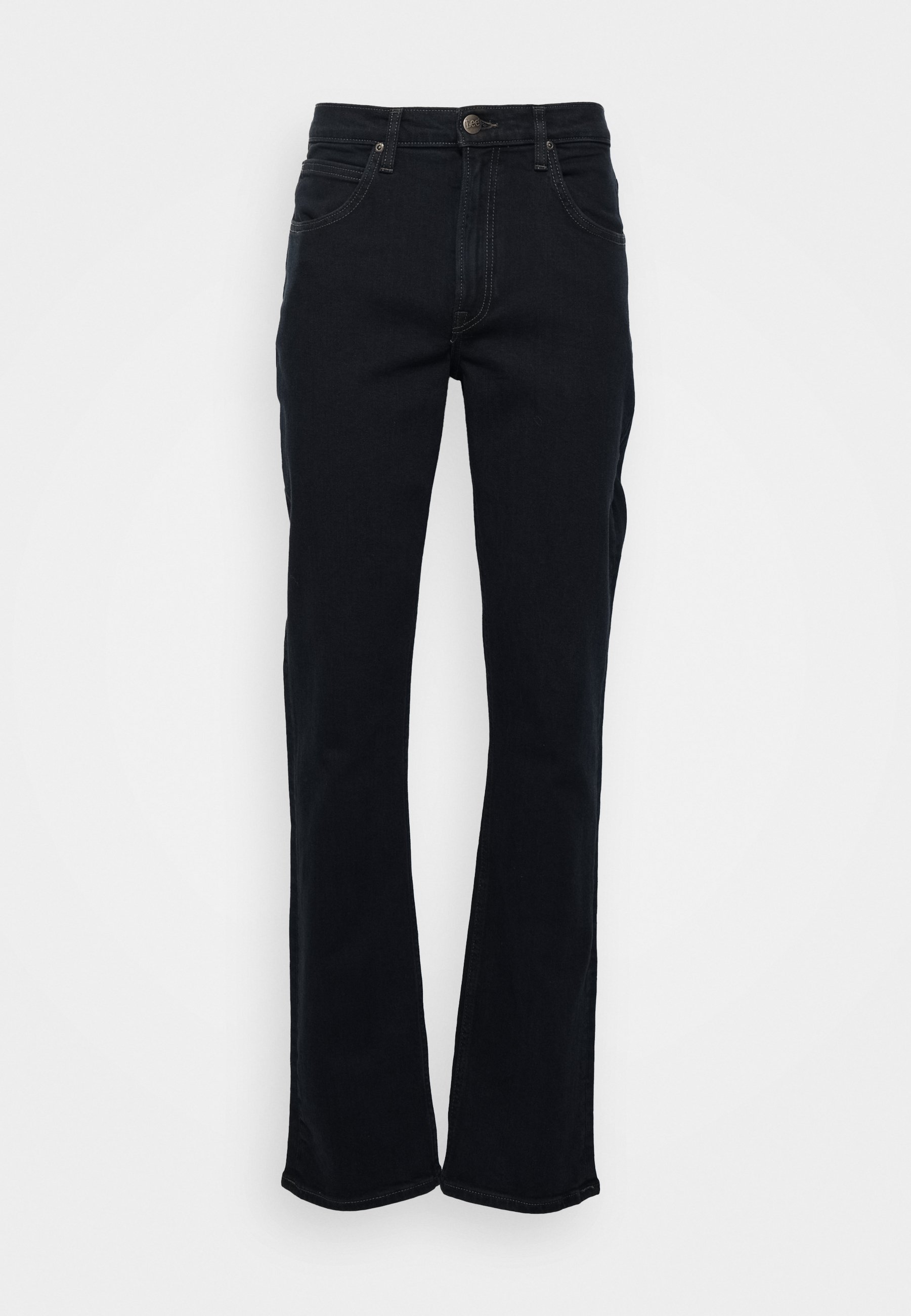 Lee BROOKLYN - Calça jeans reta - azul e preta