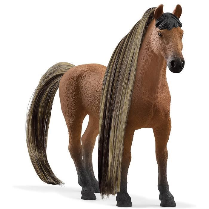 Toy - SCHLEICH - Handsome Akhal-Teke stallion to groom - Child - Indoor