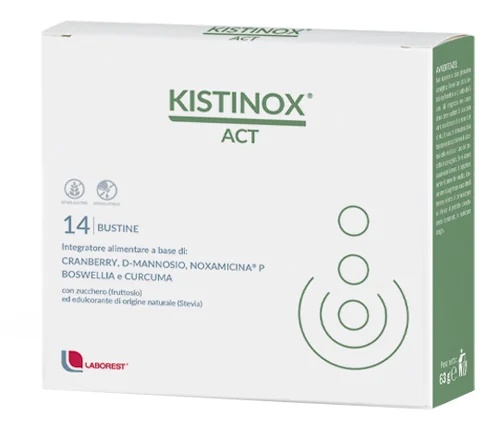 LABOREST Kistinox Act voedingssupplement voor de urinewegen, 14 zakjes tegen blaasontsteking