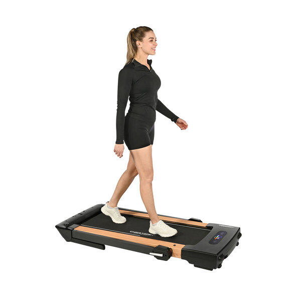 Treadmill and Walking Pad 2 in 1 S, wood look