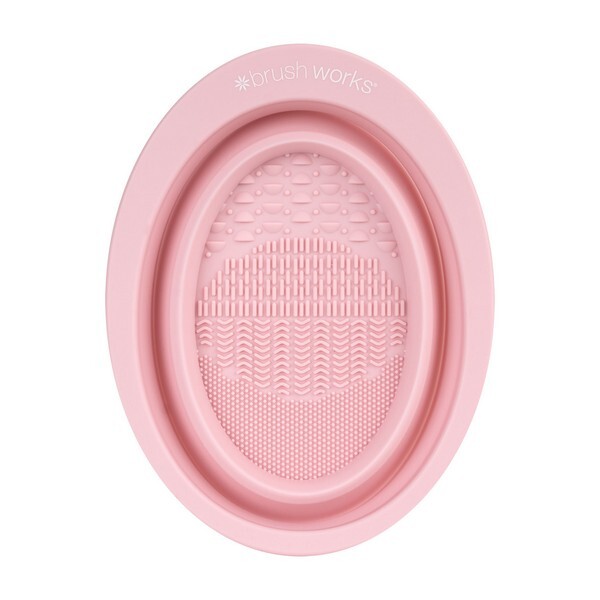 Brushworks Silikon-Reinigungsschale für Make-up-Pinsel