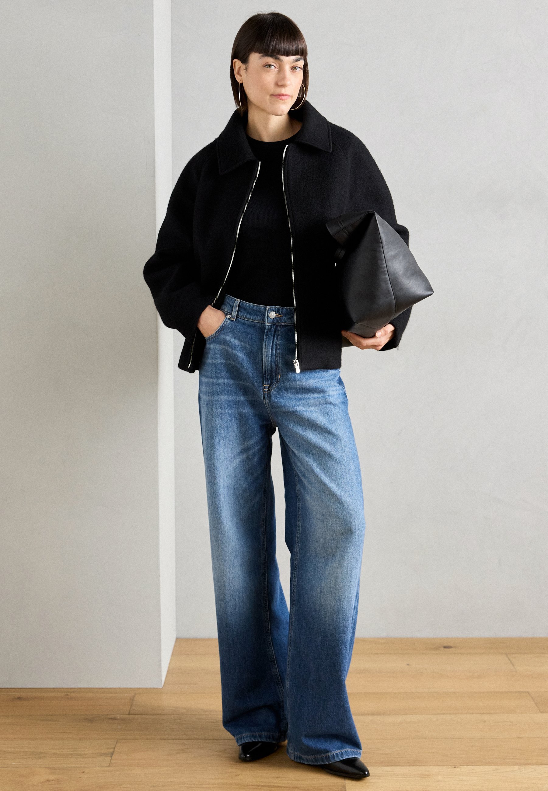 Lindex JACKET ZOE - Giacca leggera - nera