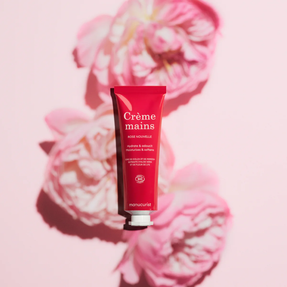 Soins - 60 ml Crème Mains Parfum Rose Nouvelle