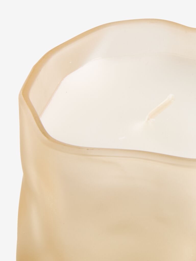 FOLKVAR FOLKVAR kvapioji žvakė Ø8xH8cm smėlio spalvos